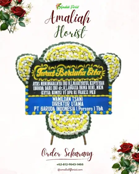 Papan Bunga Duka Anjir Muara